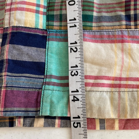 Ralph Lauren Madras Patchwork Mini Skirt - Picture 7 of 7